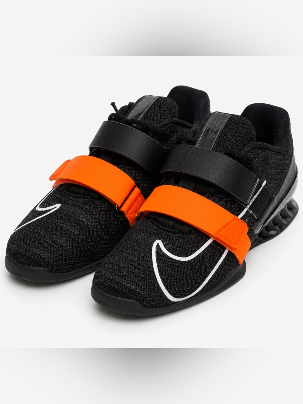 Nike Romeleos 4  Size 7.5 Men’s Weightlifting Sneakers Black Orange Training